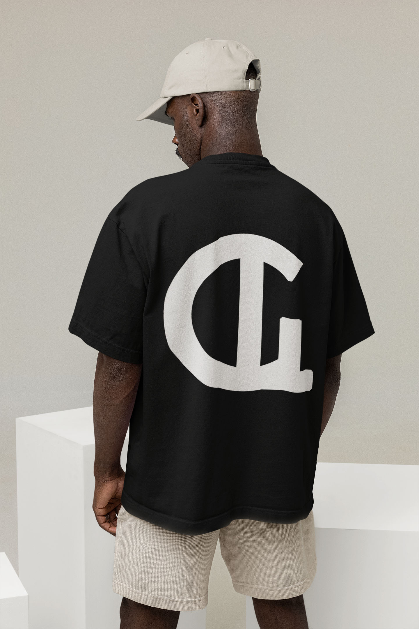 GOODLUCK Oversized T-Shirt – Motherland Edition (Black)