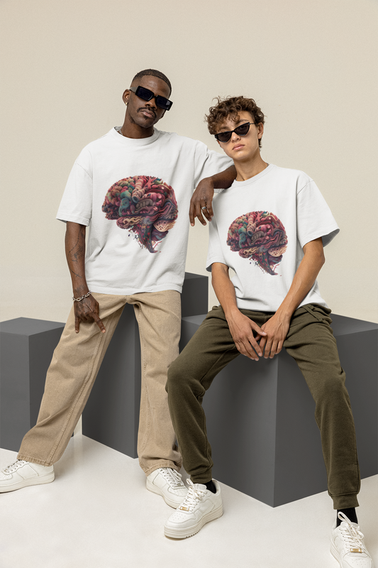 Title:
GOODLUCK Oversized Tee – Mind Bloom (Black & White Edition)